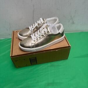 Sam Edelman Women's Ethyl Sneaker-Gold Leaf- 9